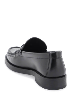 JIMMY CHOO Almond Toe Slip-Ons for Women