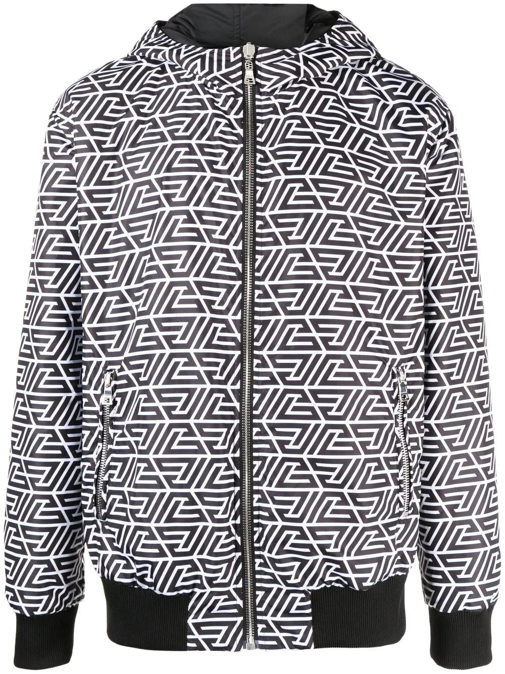 BALMAIN Reversible Nylon Bomber Jacket for Men in SS23 Collection