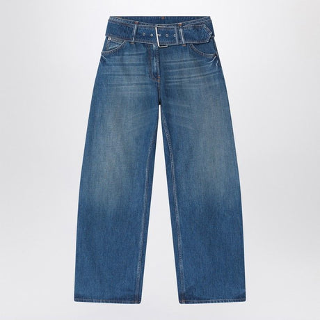 ACNE STUDIOS Belted Washed-Out Denim Jeans