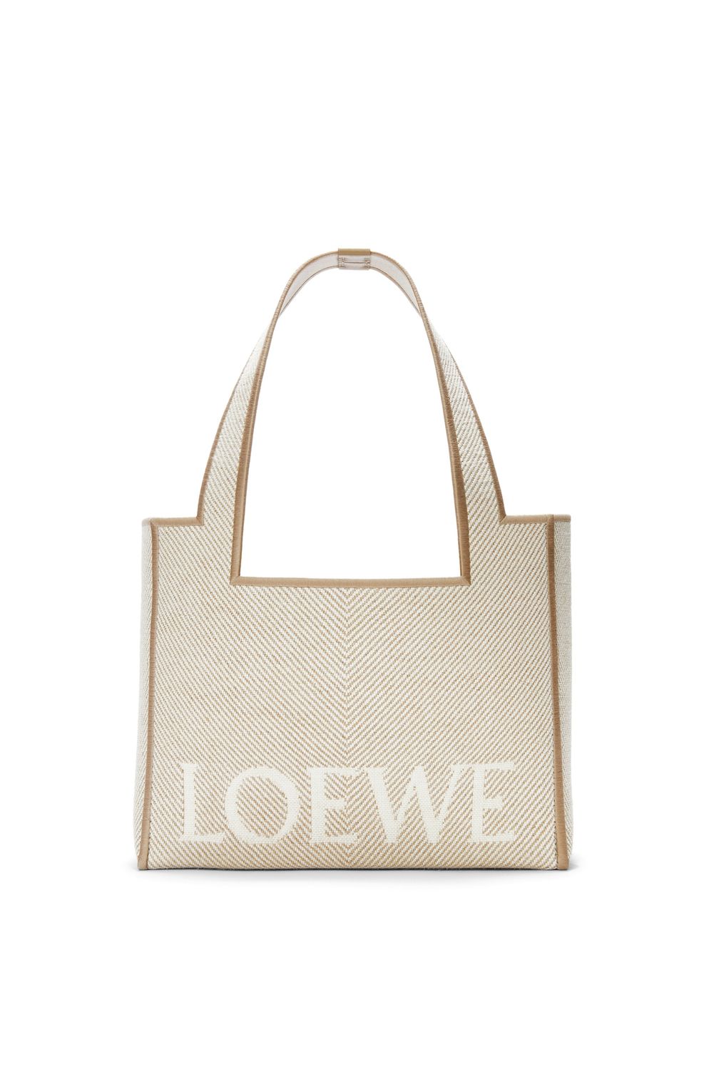 LOEWE Chic Medium Ecru Tote