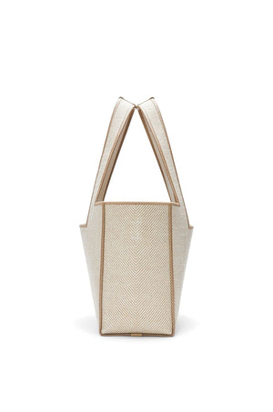 LOEWE Chic Medium Ecru Tote