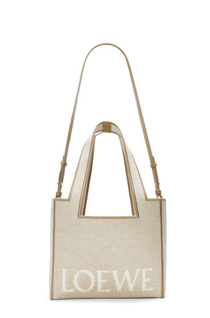 LOEWE Chic Medium Ecru Tote