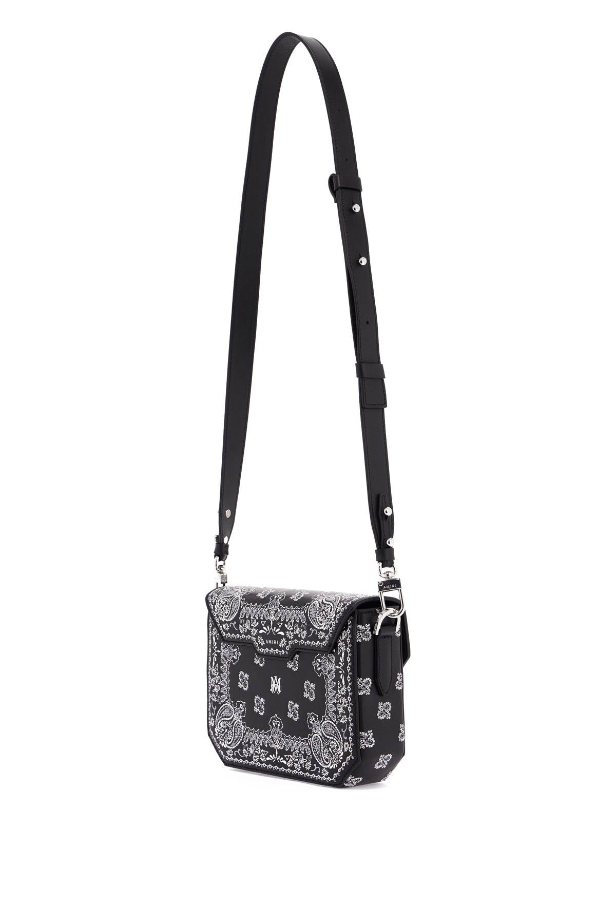 AMIRI Embroidered Crossbody Handbag with Adjustable Strap