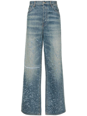 AMIRI Crafted Indigo Baggy Jeans for Men