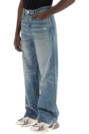 AMIRI Crafted Indigo Baggy Jeans for Men