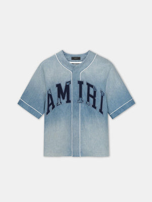 AMIRI Sun-Faded Vintage Baseball Shirt