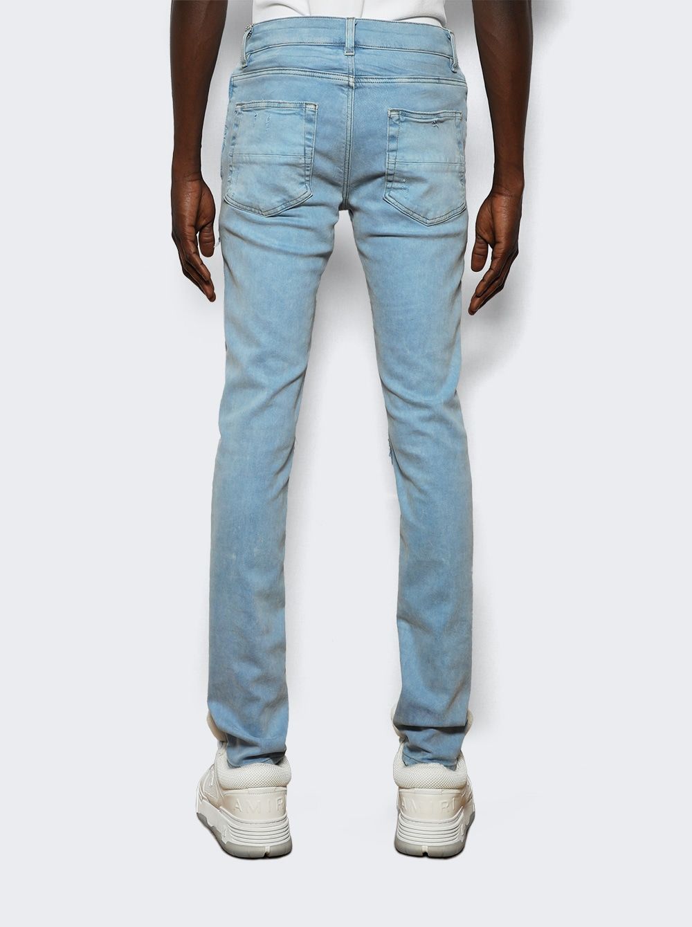 AMIRI Men's Overdyed Jeans in Ashley Blue for SS24