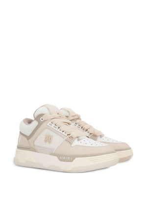 Giày Sneaker Da Màu Beige Sang Trọng