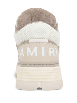 AMIRI Chic Beige Leather Sneakers