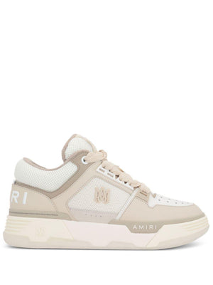 Giày Sneaker Da Màu Beige Sang Trọng