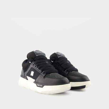 AMIRI Luxury Black Leather Sneakers