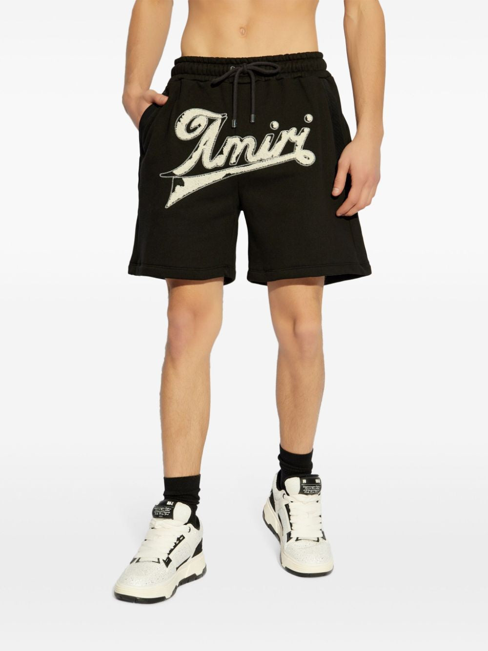 AMIRI Distressed Mini Sweatshorts for Men