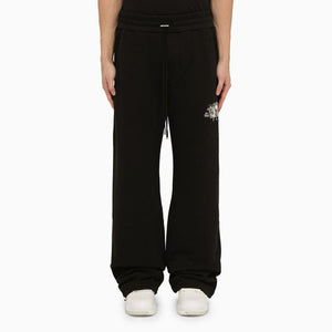 AMIRI Men's Black Cotton Jogging Trousers for SS24