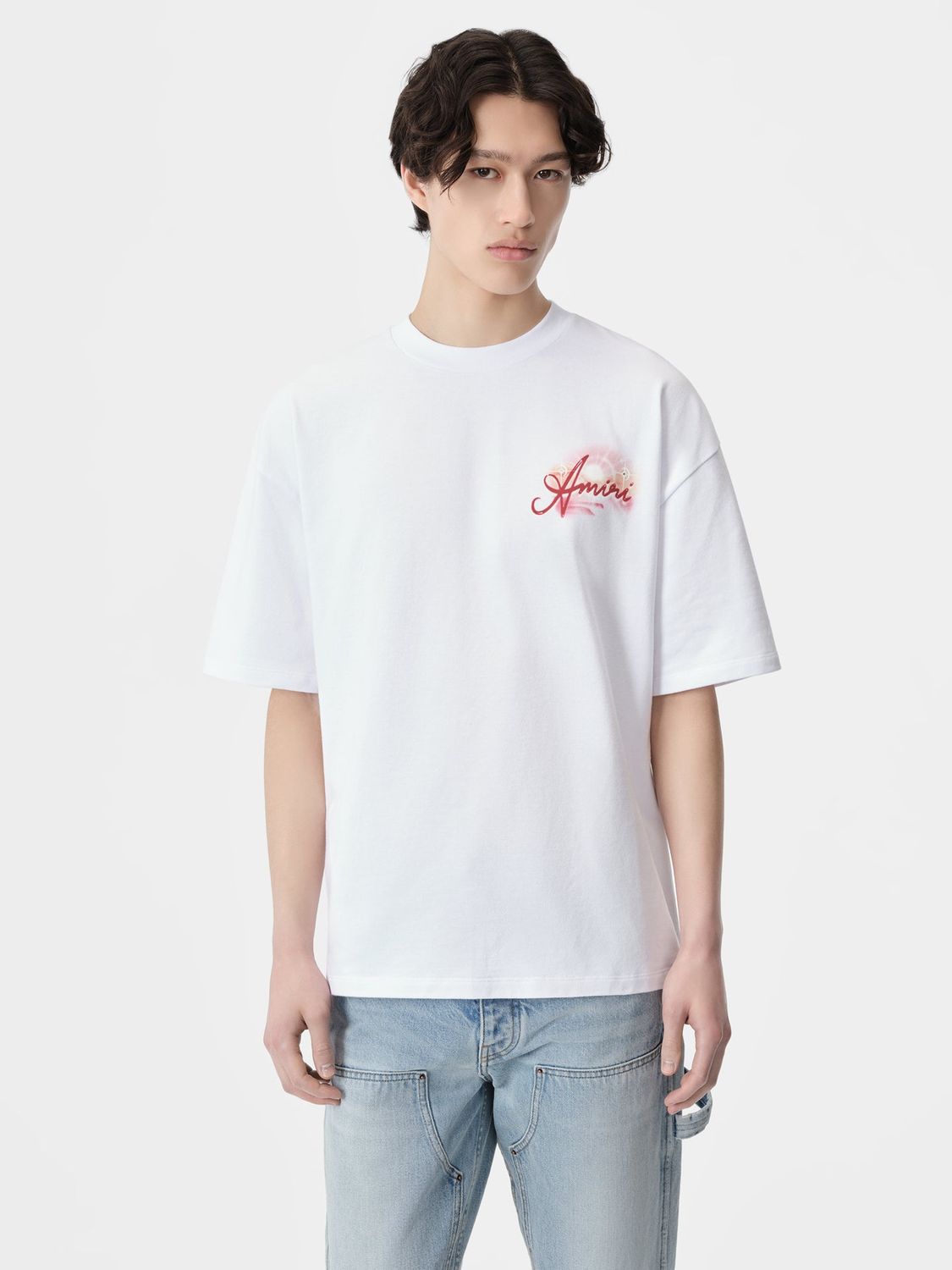 ホワイト オーバーサイズTシャツ [FW24]