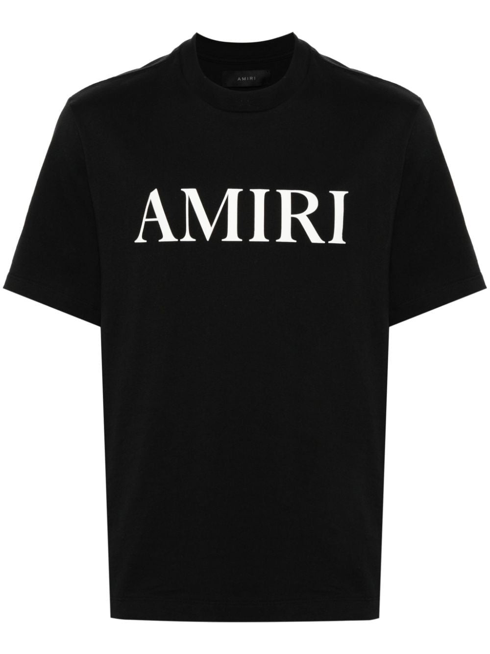 AMIRI 2024秋冬男士黑色主標誌T恤