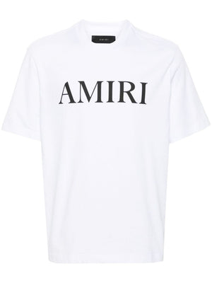 AMIRI 2024秋冬男士黑色主標誌T恤