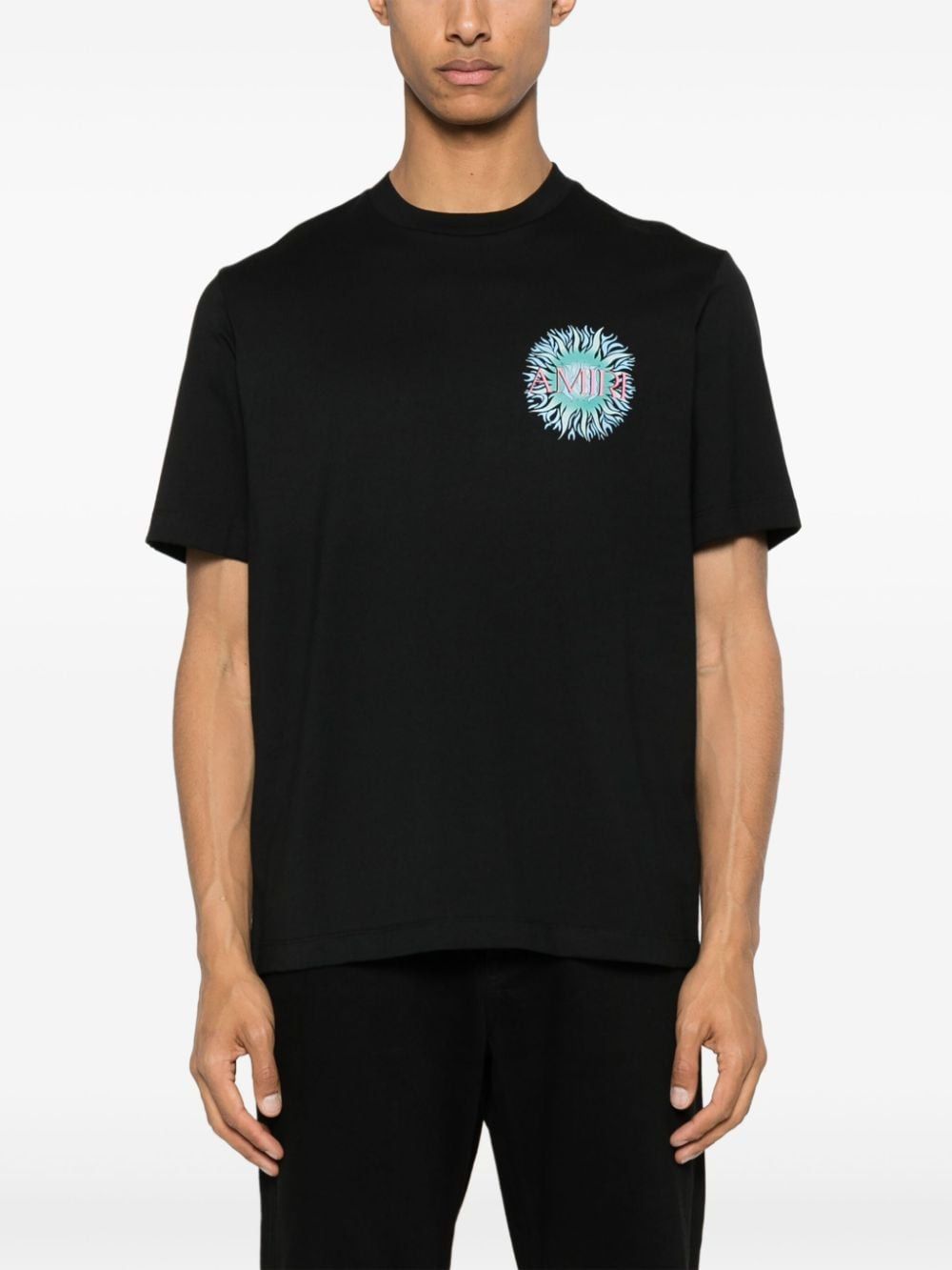 AMIRI FW24 Black Sun Tee for Men