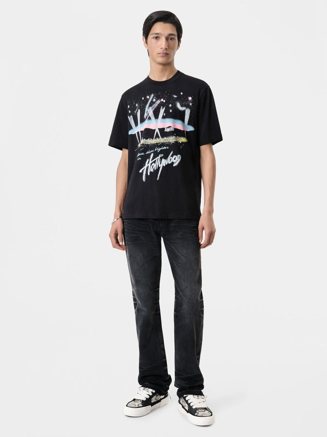 AMIRI Hollywood Lights Graphic Tee