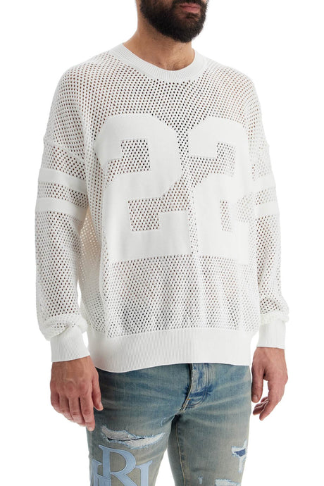 AMIRI Men's Perforated Knit Sweater - Boxy Fit