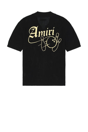 AMIRI Men's Mini Bowling Crochet Polo