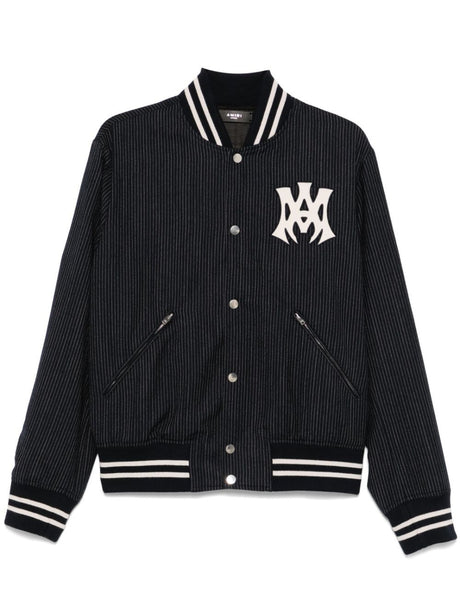 AMIRI Classic Pinstripe Bomber Jacket for Men