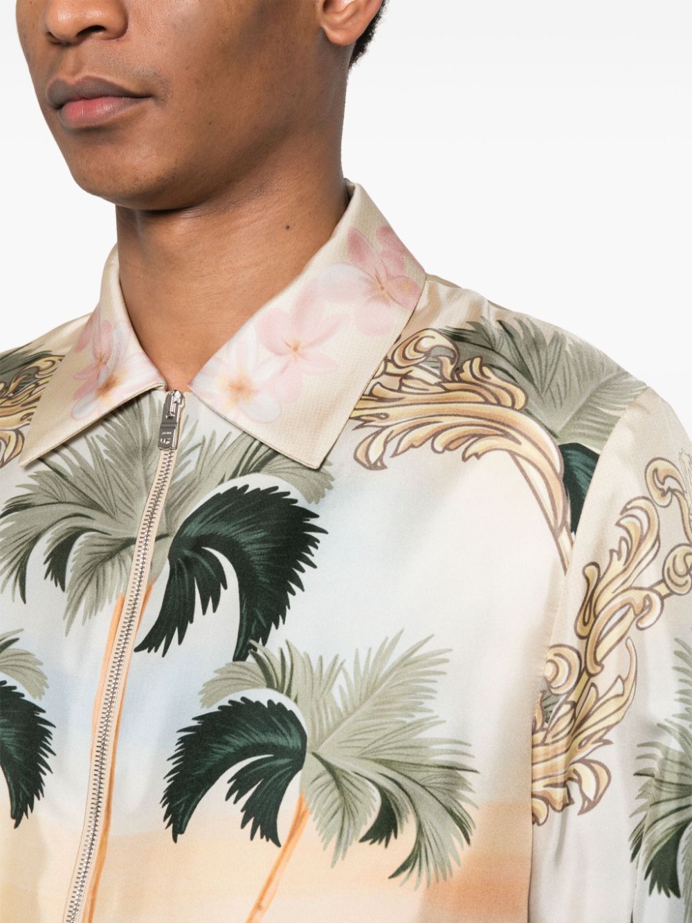 AMIRI Dreamy Cherub Silk Blouson for Men