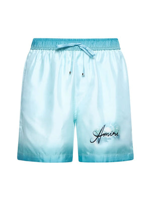 AMIRI Resort Club Silk Shorts