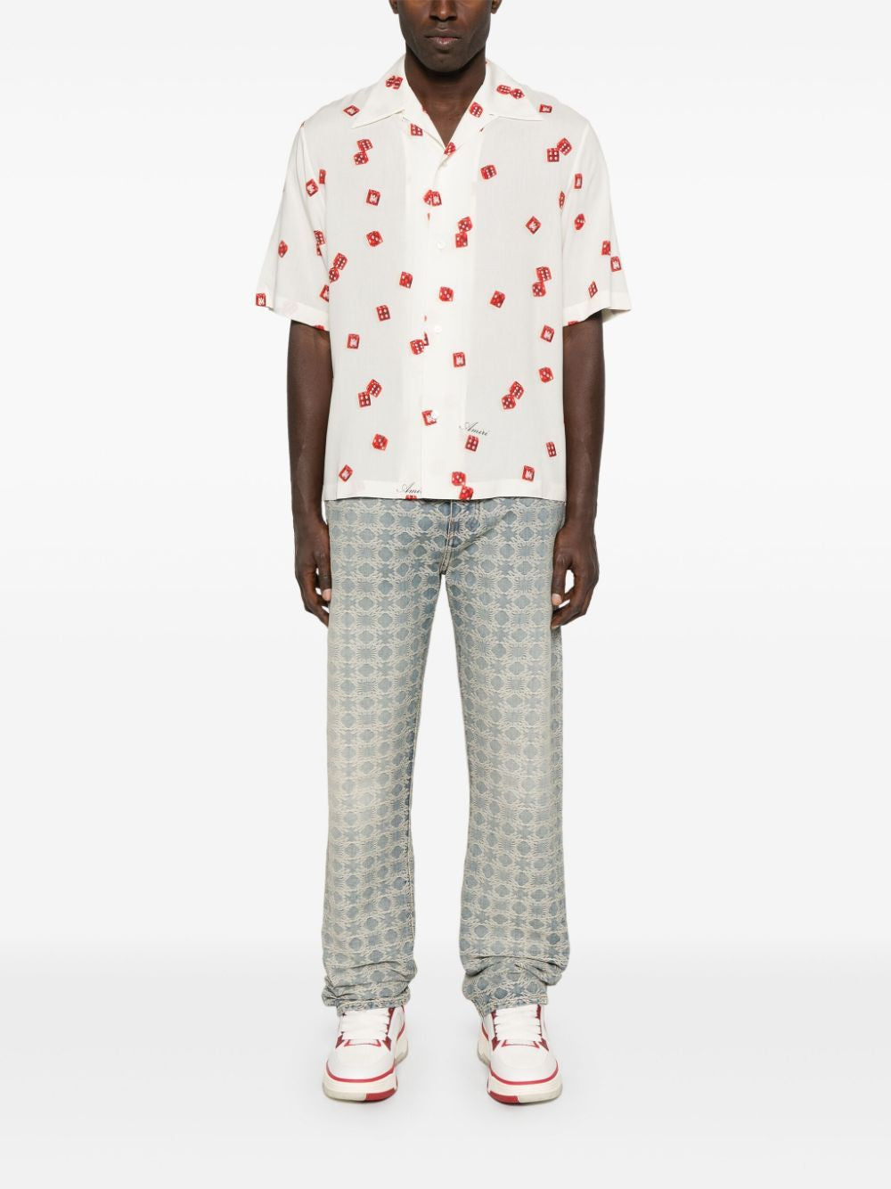 AMIRI Dice Bowling Shirt for Men - SS25 Collection