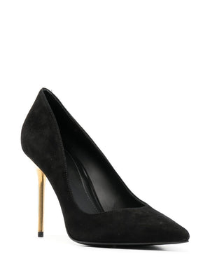 Black Pointed-Toe Pumps for the Modern Fashionista