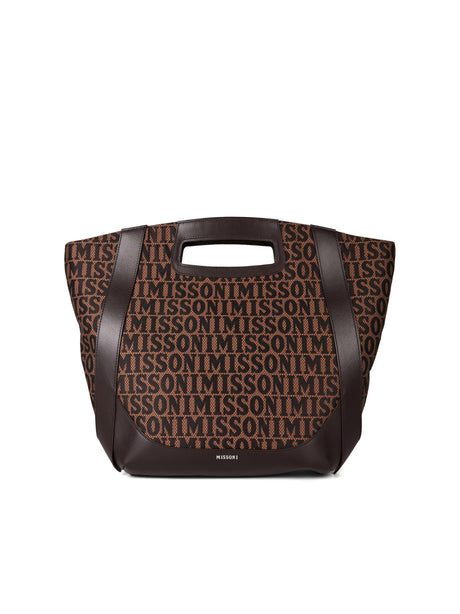 MISSONI Logo Tote Handbag