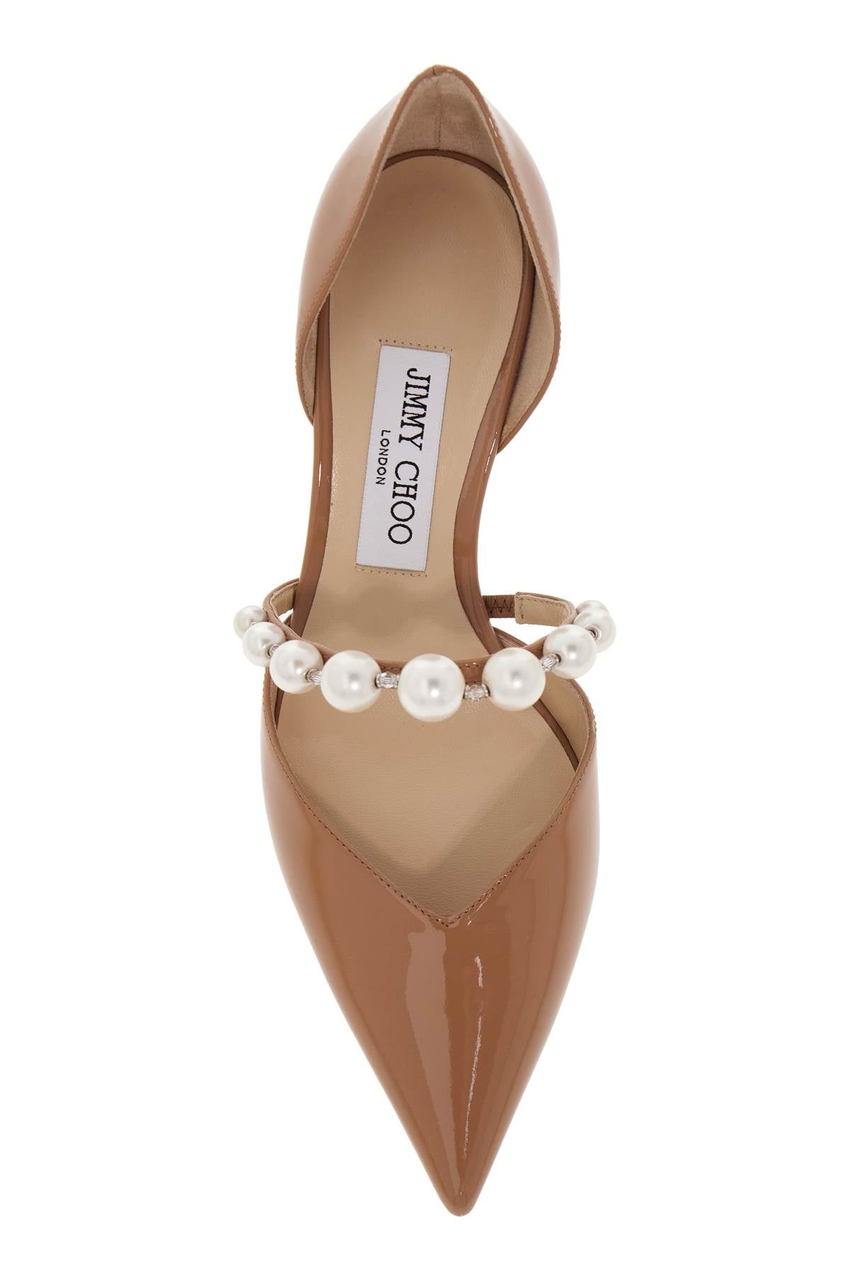 JIMMY CHOO Aurelie Pumps with Crystal Embellishments