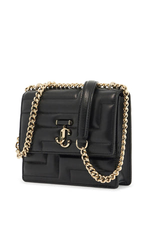 JIMMY CHOO Avenue Mini Quilted Shoulder Handbag