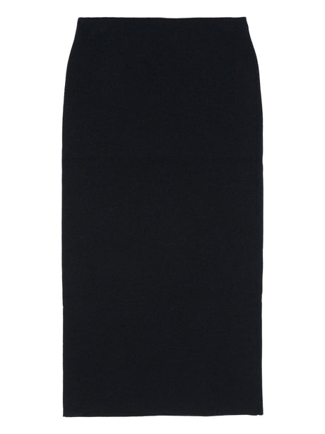 SELF-PORTRAIT Embellished Straight Midi Skirt