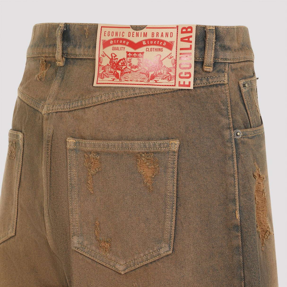 EGONLAB Baggy Denim Jeans for Men - FW24 Collection