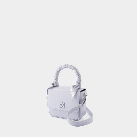 AMIRI Gray Bandana Micro Handbag for Women - SS24 Collection