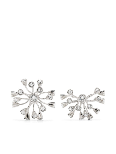 LANVIN Asymmetrical Metallic Earrings