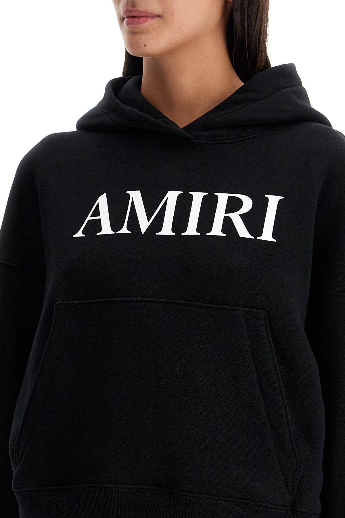 AMIRI Women’s Relaxed Fit Hoodie with Logo - Size S