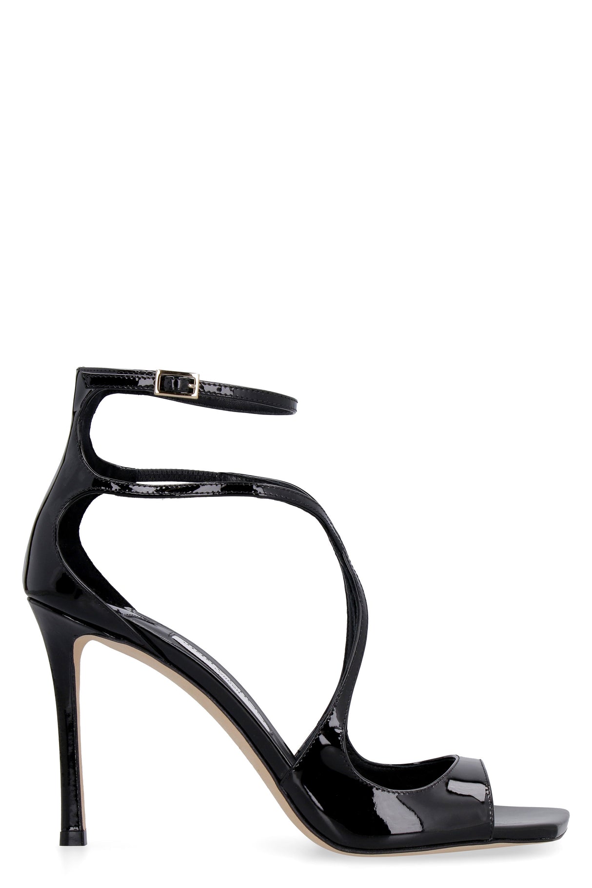 JIMMY CHOO Black Patent Leather Pumps for Women in FW23 Collection