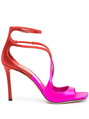 嬌麗的粉紅色古奇阿亞95MM女士涼鞋-2024春夏系列