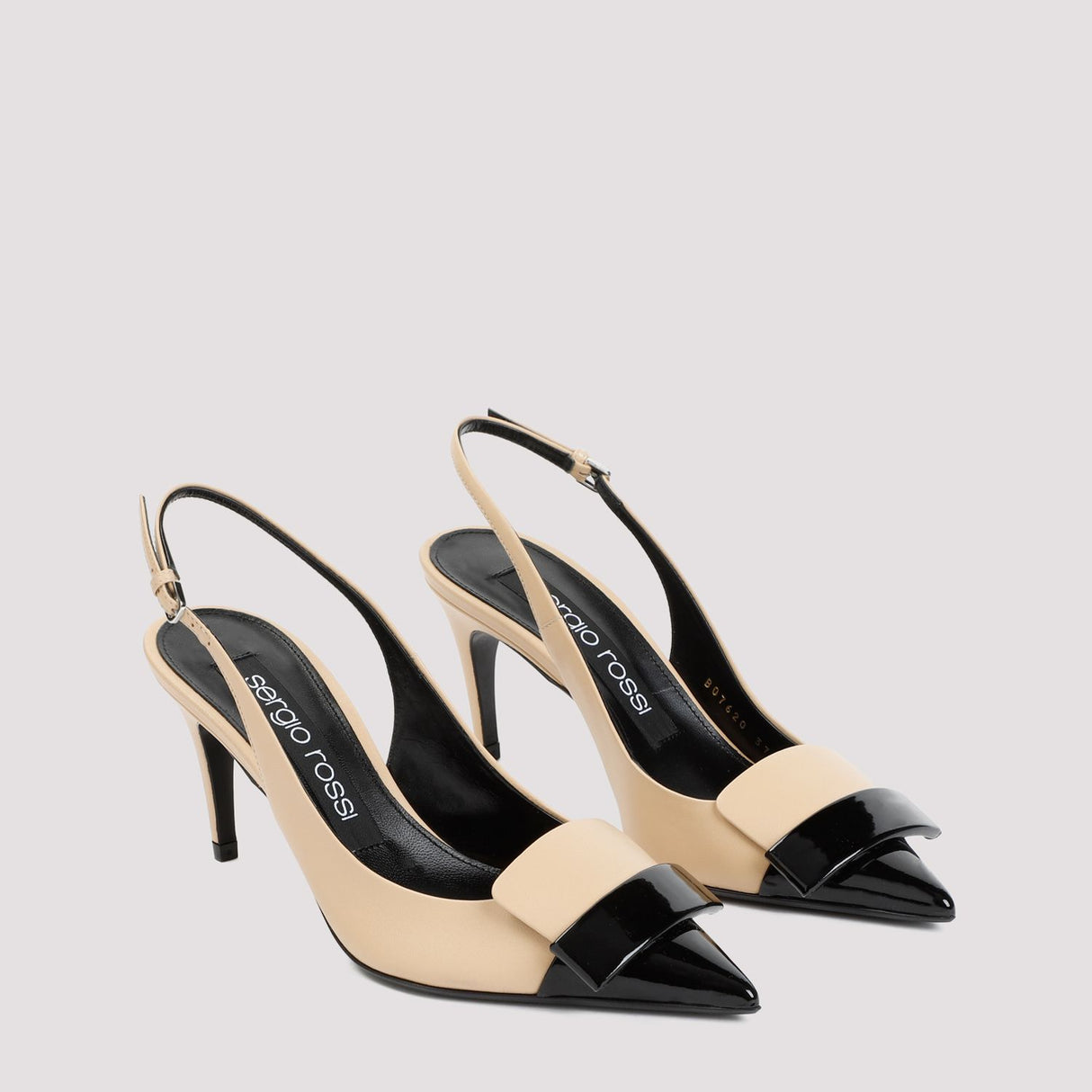 Slingback Pumps للنساء - كعب جلدي ٩ سم