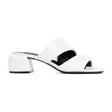 SERGIO ROSSI White Nappa Leather Sandals for Women - SS24 Collection