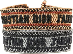 SS21 Women's Dior Bracelet in YEL/TRQ