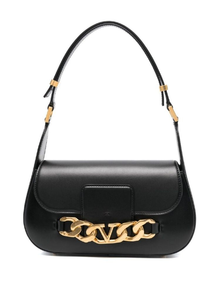 VALENTINO GARAVANI Stylish Black Shoulder Handbag for Women - Fall and Winter Collection 2022