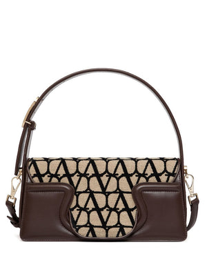 Le Grand Deuxième Toile Iconographe Shoulder Handbag in Brown for Women