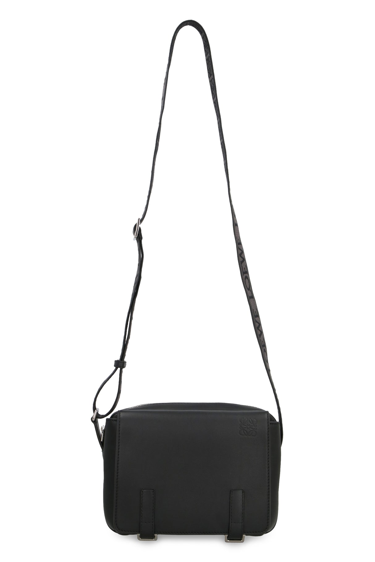 LOEWE Military Mini Messenger Bag XS - Black