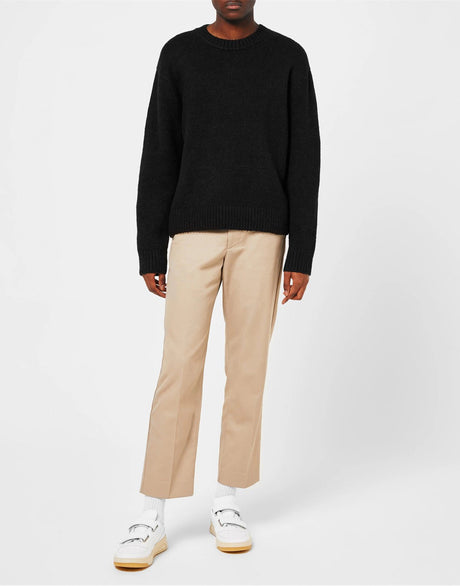 ACNE STUDIOS Kivon Knit Sweater - Classic Black for Men