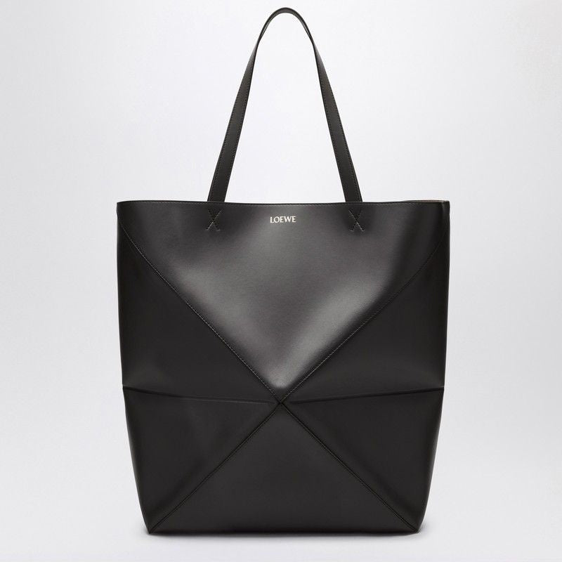 LOEWE Geometric Panelled Large Tote Handbag