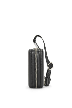 Crossbody Bag for Men - Sleek Design in Smooth Calfskin