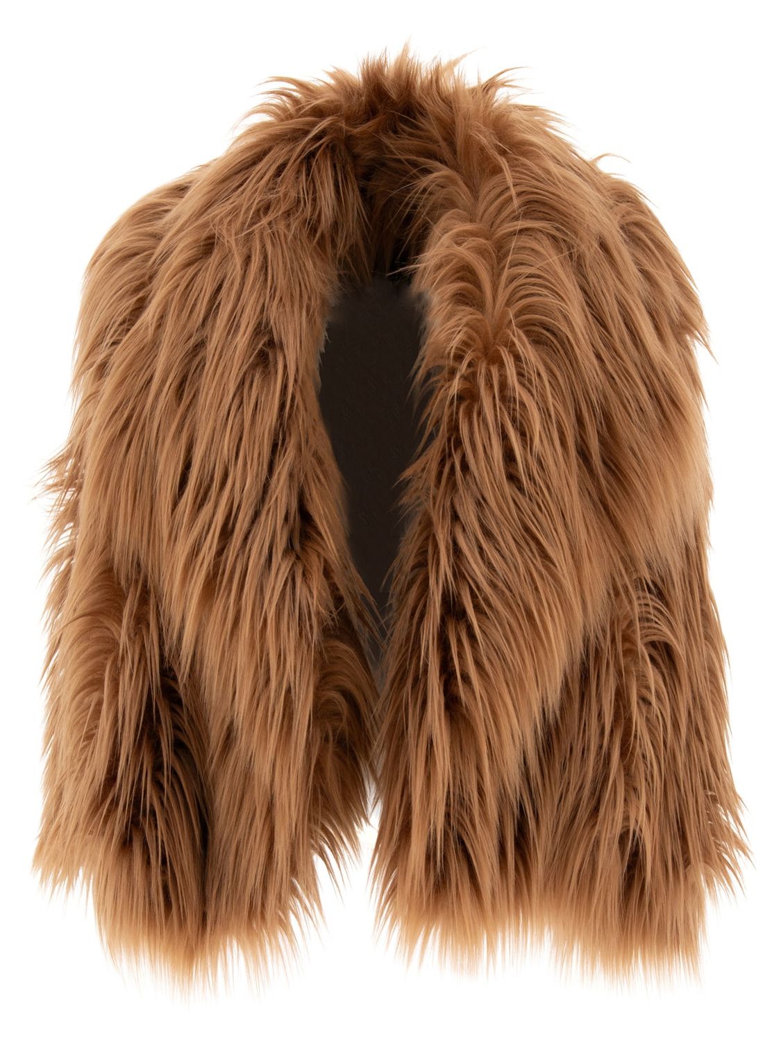 BB COUTURE Faux-Fur Jacket with Unique Texture for Women