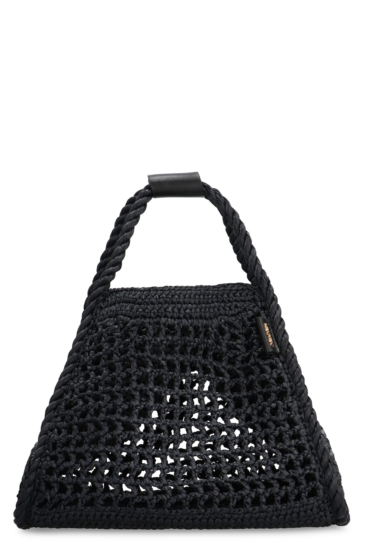 MAX MARA MARINE RAFFIA HANDBAG